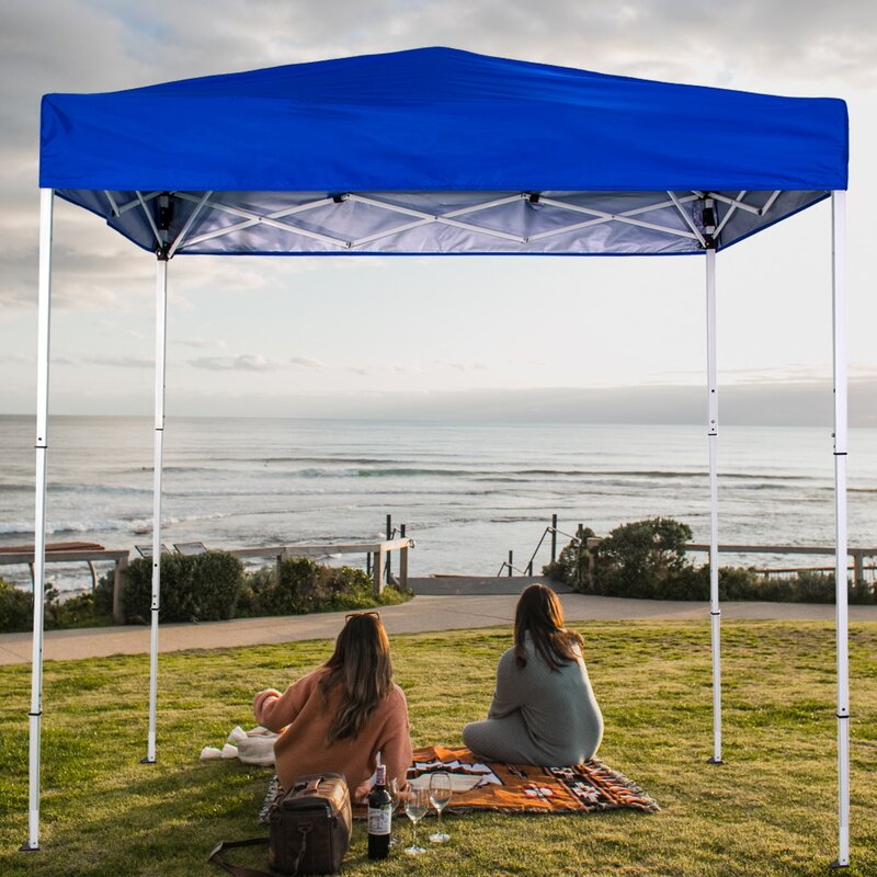 Bibana 6X4Ft Outdoor Canopy Tent Pop Up Instant Shelter Portable Canopy With Carry Bag Reinforced Joints And 50 Uv Protection For Outdoor Activities Royal Blue Wayfair Canada